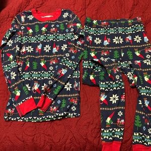 🎄Adorable Children’s Hanna Andersson Holiday/Christmas Pajamas Size 150 /US 12
